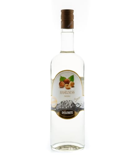 DOLOMITI Haselnuss -Schnaps Premium Spirituose 40% vol. | Haselnussschnaps | 1 x 1 Liter DOLOMITI Haselnuss -Schnaps Premium Spirituose 40% vol. | Haselnussschnaps | 1 x 1 Liter von DOLOMITI ALPENFEINKOST