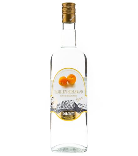 DOLOMITI Marillen Edelbrand 40% vol. | Marillenbrand | Obstbrand aus fruchtigen Marillen | 1 x 1 Liter DOLOMITI Marillen Edelbrand 40% vol. | Marillenbrand | Obstbrand aus fruchtigen Marillen | 1 x 1 Liter von DOLOMITI ALPENFEINKOST