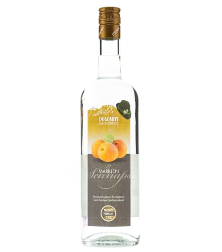 DOLOMITI Marillen Schnaps 35% vol. | Marillenschnaps | 1 x 1 Liter DOLOMITI Marillen Schnaps 35% vol. | Marillenschnaps | 1 x 1 Liter von DOLOMITI ALPENFEINKOST