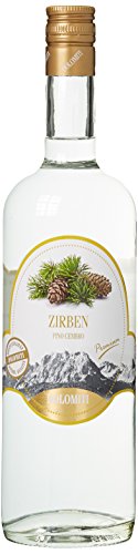 DOLOMITI Zirben-Schnaps Premium Spirituose 40% vol. | Original Zirbenschnaps | 1 x 1 Liter von DOLOMITI ALPENFEINKOST