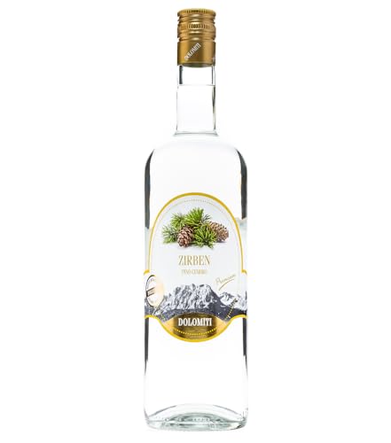 DOLOMITI Zirben-Schnaps Premium Spirituose 40% vol. | Original Zirbenschnaps | 1 x 1 Liter DOLOMITI Zirben-Schnaps Premium Spirituose 40% vol. | Original Zirbenschnaps | 1 x 1 Liter von DOLOMITI ALPENFEINKOST