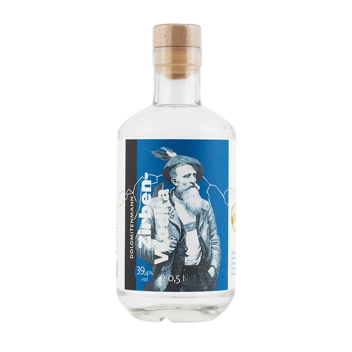 Dolomitenmann Zirben Wodka 40% vol Dolomitenmann Zirben Wodka 40% vol von Dolomiti