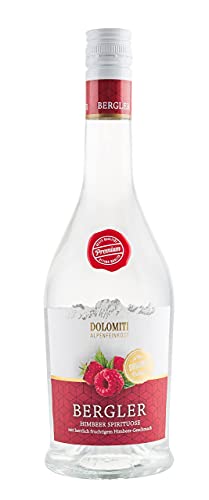 Dolomiti Bergler Himbeer (1 x 0.7 l)/ Wunderbarer Himbeer Schnaps aus den Alpen / Geschmacksexplosion / Echt Himbeerig / Bergler aus besten Himbeeren Dolomiti Bergler Himbeer (1 x 0.7 l)/ Wunderbarer Himbeer Schnaps aus den Alpen / Geschmacksexplosion / Echt Himbeerig / Bergler aus besten Himbeeren von DOLOMITI ALPENFEINKOST