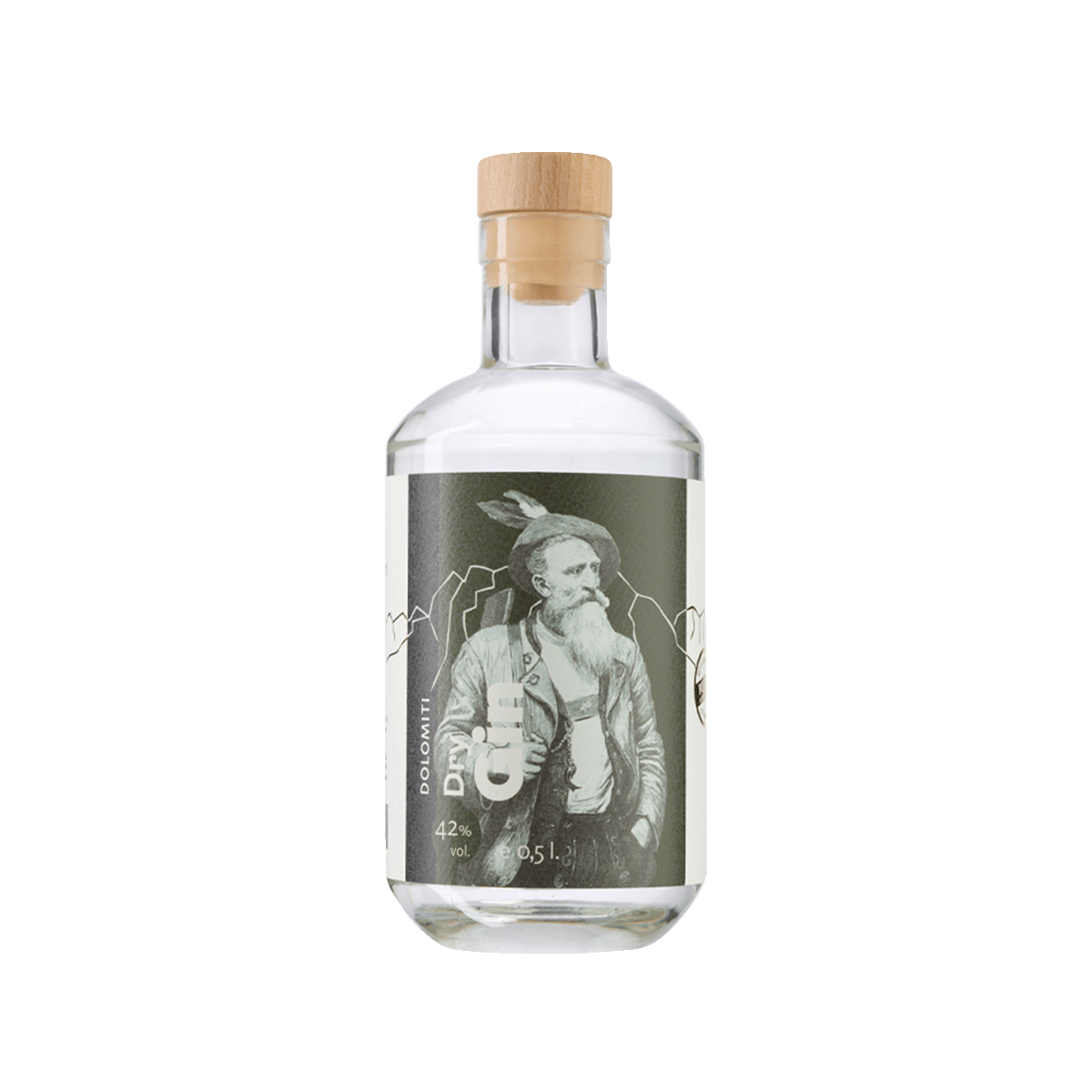Dolomiti Dry Gin 42% vol Dolomiti Dry Gin 42% vol von Dolomiti