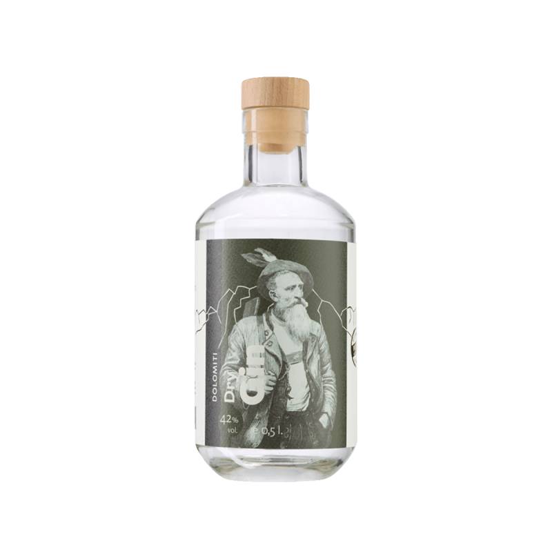 Dolomiti Dry Gin 42% vol von Dolomiti