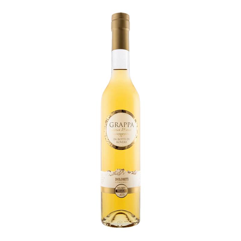 Dolomiti Grappa affinata 40% vol von Dolomiti