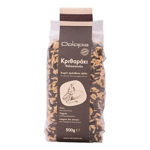 Dolopia - Teigreis / Orzo / Kritharaki mit Meeresfrüchtemix - 500g von Dolopia