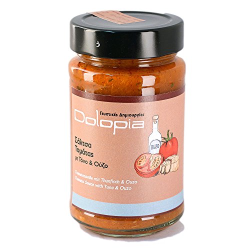 Dolopia - Tomatensauce mit Thunfisch & Ouzo, 250g Dolopia - Tomatensauce mit Thunfisch & Ouzo, 250g von Dolopia
