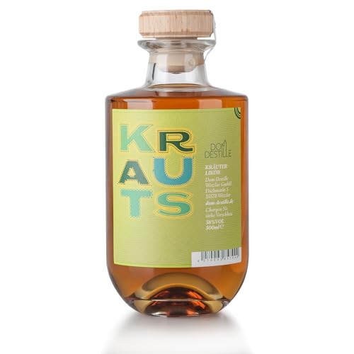 Dom Destille Krauts | Kräuter Likör | Aromatische Kräuter | Hergestellt aus besten Zutaten | 38% Vol | 500 ml Dom Destille Krauts | Kräuter Likör | Aromatische Kräuter | Hergestellt aus besten Zutaten | 38% Vol | 500 ml von Dom Destille