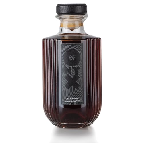 Dom Destille ONYX | Gin-Zartbitter-Likör mit Meersalz | Digestif | leichte Bitterstoffe | Süß und rauchig im Nachklang | 20% Vol | 500 ml Dom Destille ONYX | Gin-Zartbitter-Likör mit Meersalz | Digestif | leichte Bitterstoffe | Süß und rauchig im Nachklang | 20% Vol | 500 ml von Dom Destille