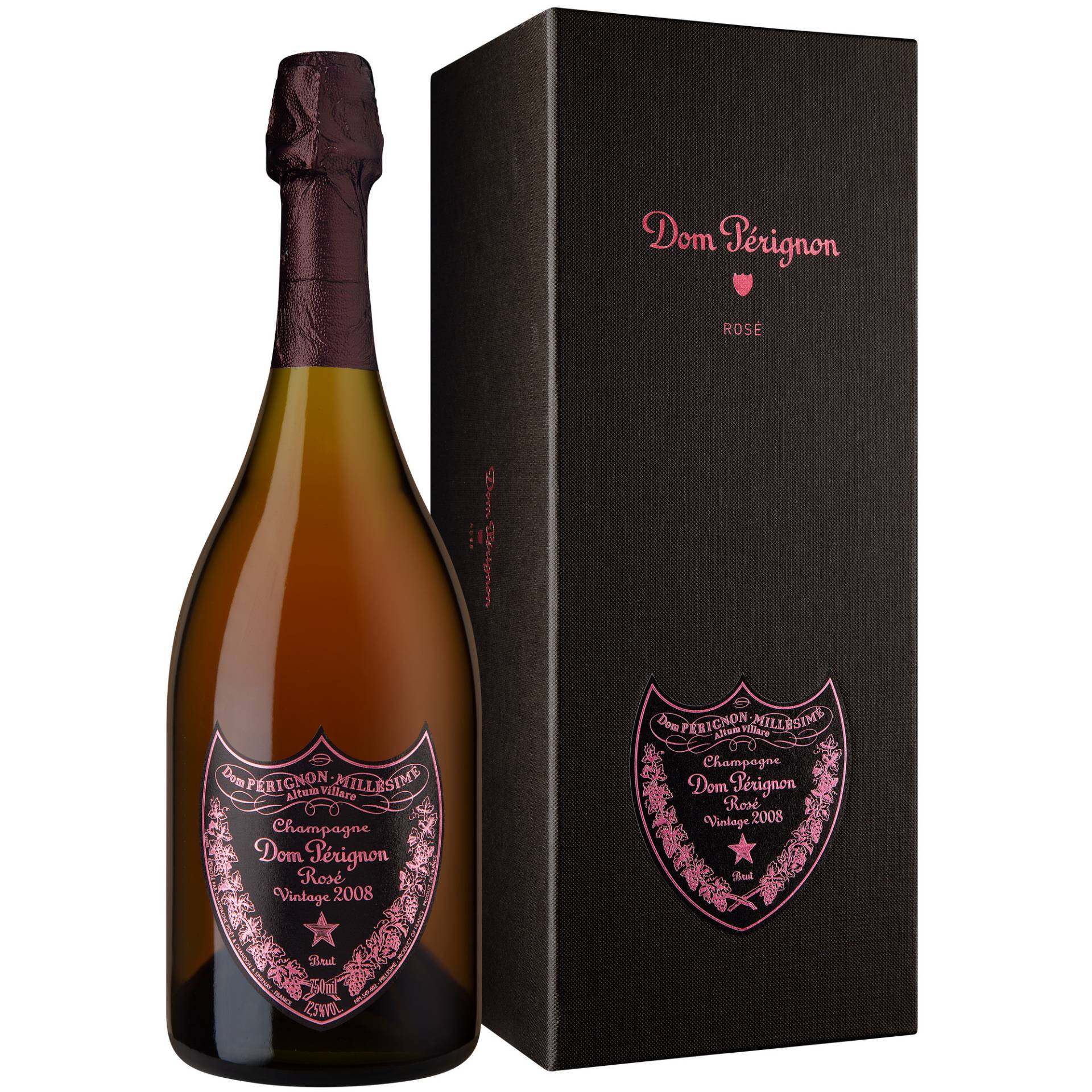 Champagne Dom Pérignon Rosé, Brut, Champagne AC, Geschenketui, Champagne, 2008, Schaumwein von Dom Perignon, 51200 Epernay, France