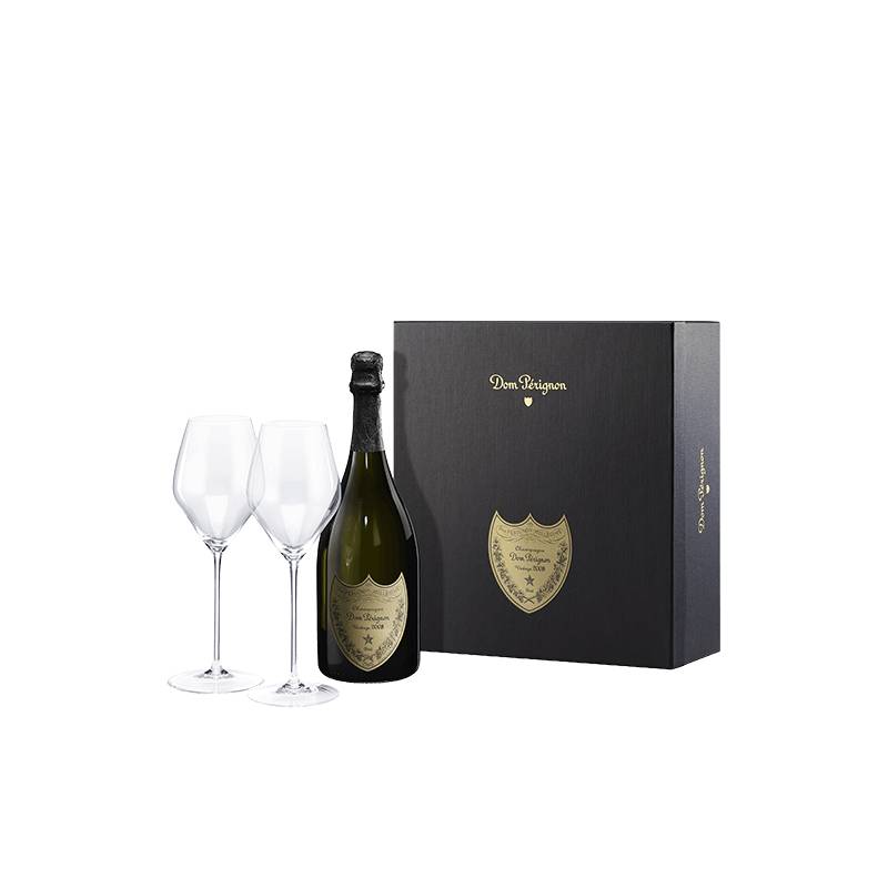 Dom Pérignon : Vintage Coffret Ambiance avec Verres 2008 von Dom Pérignon