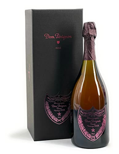 Dom Perignon Rose Vintage 2008 Champagner (1x0,75l 12,5% Vol) in Geschenkverpackung von Dom Pérignon
