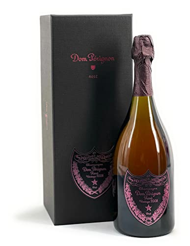 Dom Pérignon Rose Vintage 2008 Champagner (1x0,75l 12,5% Vol) in Geschenkverpackung von Dom Pérignon