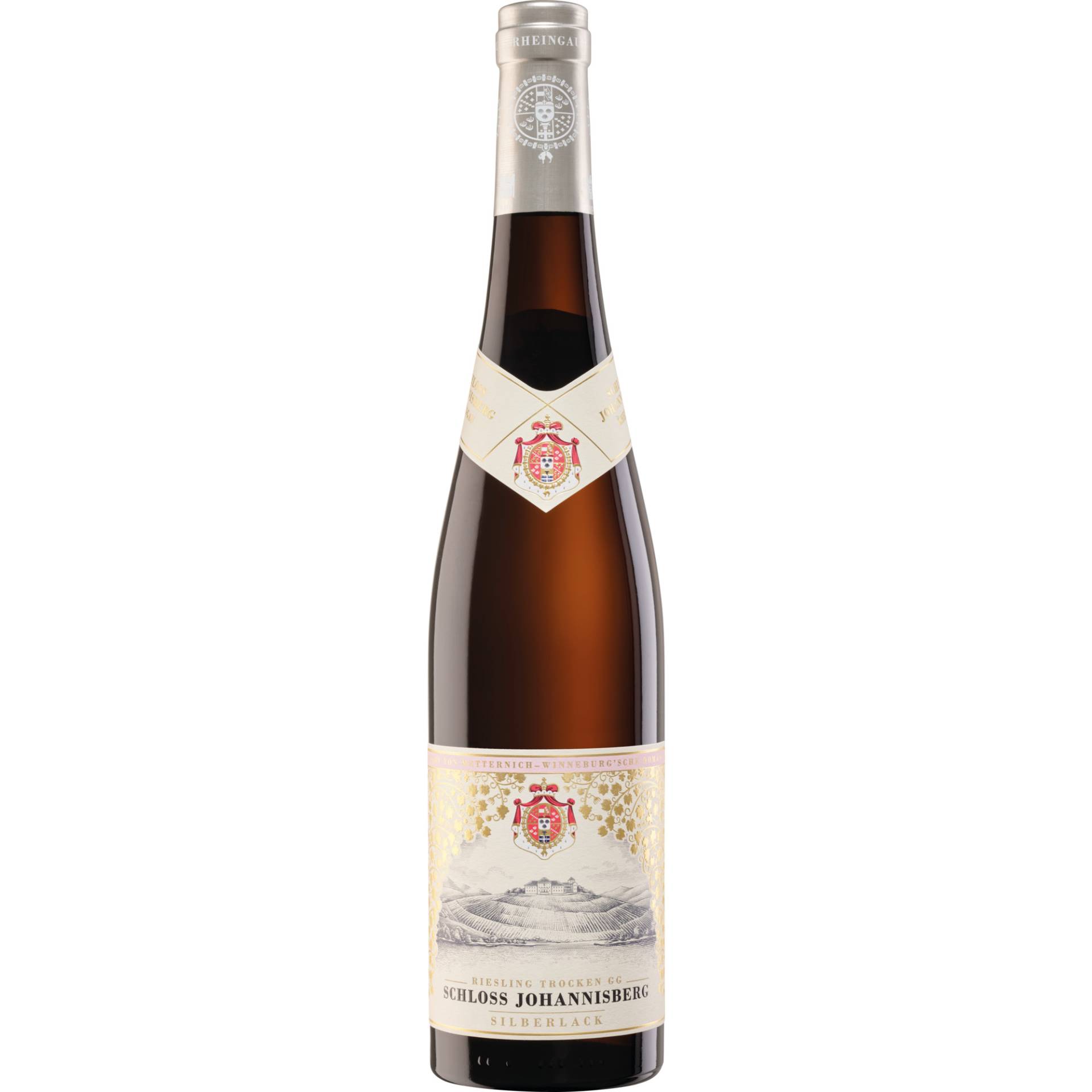 Silberlack Riesling GG, Trocken, Rheingau, Rheingau, 2021, Weißwein Silberlack Riesling GG, Trocken, Rheingau, Rheingau, 2021, Weißwein von Domäne Schloss Johannisberg, D - 65366 Geisenheim