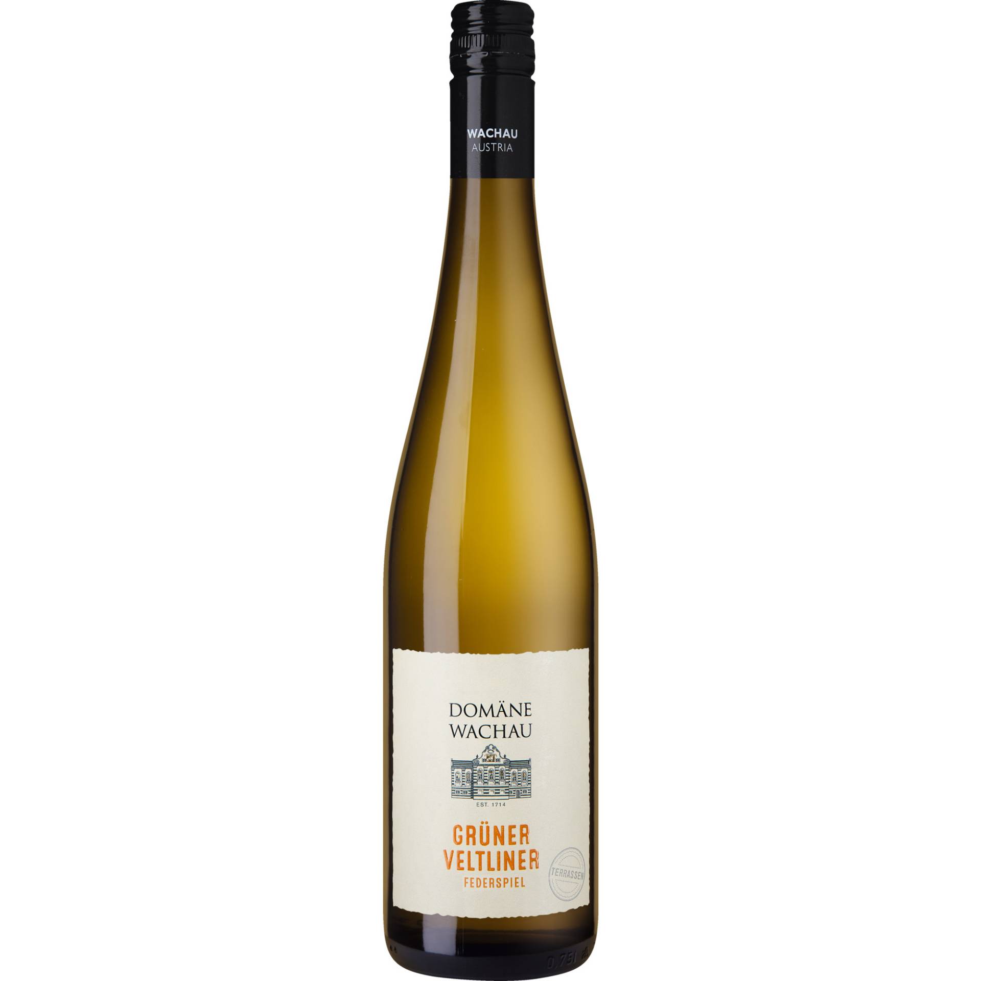 Terrassen Grüner Veltliner Federspiel, Trocken, Wachau DAC, Niederösterreich, 2024, Weißwein Terrassen Grüner Veltliner Federspiel, Trocken, Wachau DAC, Niederösterreich, 2024, Weißwein von Domäne Wachau eGen, 3601 Dürnstein, Österreich