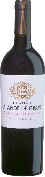 Domaine Aubert Chateau Lalande de Gravet Saint-Emilion AOC Grand Cru Jg. 2019 Cuvee aus 65 Proz. Merlot, 20 Proz. Cabernet Franc, 15 Proz. Cabernet Sauvignon im Holzfass gereift