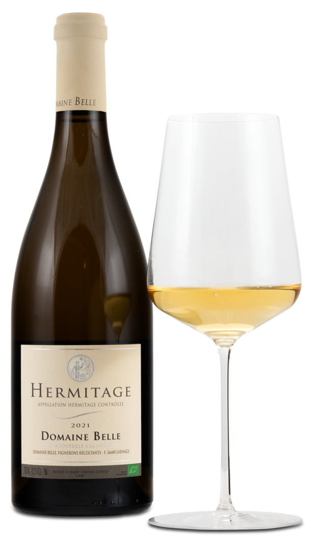 2021 Hermitage Blanc AC von Domaine Belle