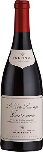 Boutinot ‘La Côte Sauvage’, Cairanne Côtes du Rhône Villages (Case of 6x75cl) Frankreich/Cairanne, Rotwein (GRAPE GRENACHE NOIR 60%, SYRAH 20%, CARIGNAN 10%) von Domaine Boutinot Rhône