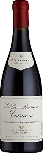 Boutinot ‘Les Deux Barriques’, Cairanne Côtes du Rhône Villages (MAGNUM) (Case of 1x150cl) Frankreich/Cairanne, Rotwein (GRAPE GRENACHE NOIR 70%, MOURVEDRE 15%, SYRAH 15%) von Domaine Boutinot Rhône