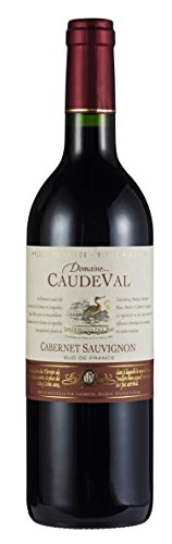 6 x Cabernet Sauvignon IGP von Domaine CaudeVal im Sparpack (6x0,75l), trockener Rotwein aus Languedoc-Roussillion von Domaine CaudeVal