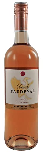 6 x Rosé de Syrah Pays d´Oc von Domaine CaudeVal im Sparpack (6x0,75l), trockener Rosé aus dem Languedoc von Domaine CaudeVal