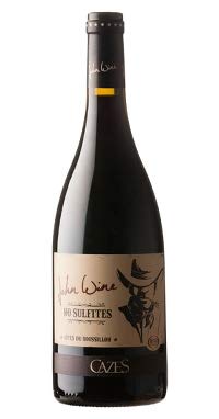 Domaine Cazes, John Wine Rouge Organic Keine Zugesetzten Sulfite, Rotwein, 75cl, Frankreich/Roussillon von Domaine Cazes