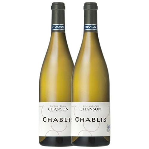 Chanson Chardonnay Chablis Alterung 75 cl (Schachtel mit 2 Flaschen von 75 cl) von Domaine Chanson