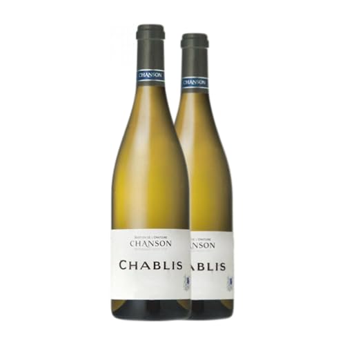 Chanson Chardonnay Chablis Alterung 75 cl (Schachtel mit 2 Flaschen von 75 cl) von Domaine Chanson