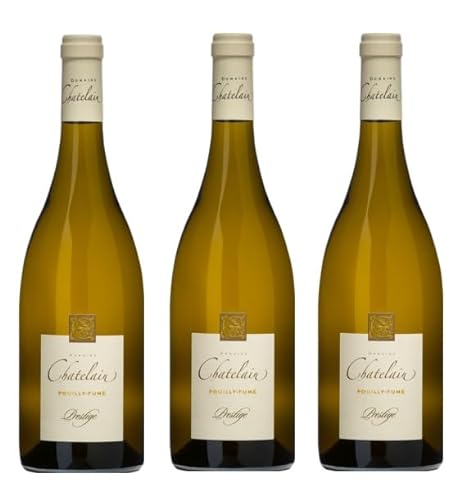 3x 0,75l - 2015er - Domaine Chatelain - Prestige - Pouilly-Fumé A.O.P. - Loire - Frankreich - Weißwein trocken von Domaine Chatelain