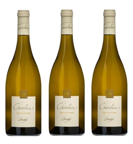 3x 0,75l - 2015er - Domaine Chatelain - Prestige - Pouilly-Fumé A.O.P. - Loire - Frankreich - Weißwein trocken von Domaine Chatelain