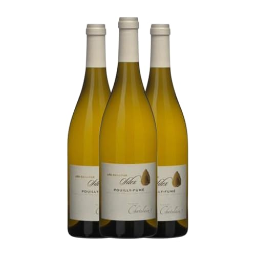 Domaine Chatelain Les Cailloux Silex Sauvignon Weiß Pouilly-Fumé 75 cl Weißwein (Karton mit 3 Flaschen von 75 cl) von Domaine Chatelain