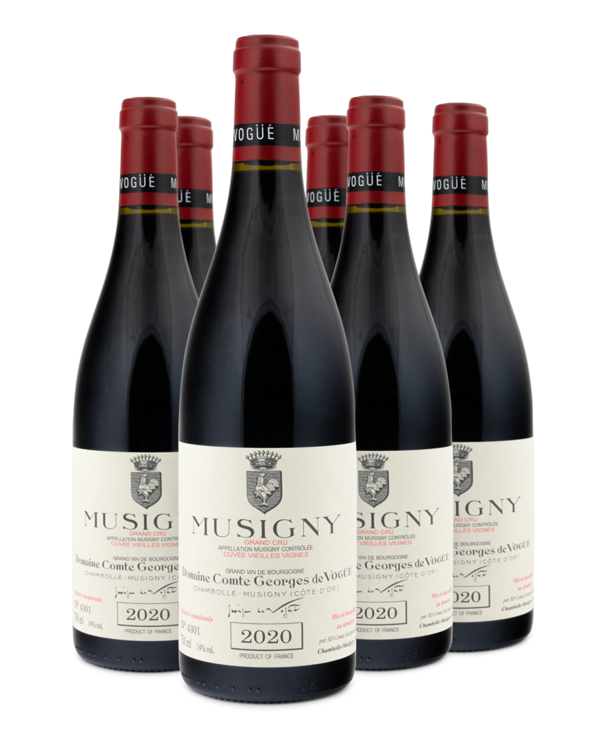 2020 Musigny Grand Cru AC Cuvée Vieilles Vignes 2020 Musigny Grand Cru AC Cuvée Vieilles Vignes von Domaine Comte Georges de Vogüé