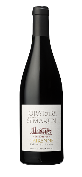 CÃ´tes-du-RhÃ´ne Rouge Cairanne "Les Douyes" 2019 von Domaine De L'Oratoire Saint-Martin