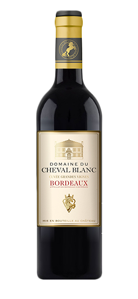 Bordeaux CuvÃ©e Grands Vignes Rouge AOC 2021 von Domaine Du Cheval Blanc