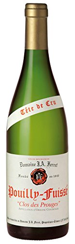Domaine Ferret Pouilly Fuissé Tete de Cru Clos des Prouges Chardonnay 2021 trocken (1 x 0.75 l) von Domaine Ferret