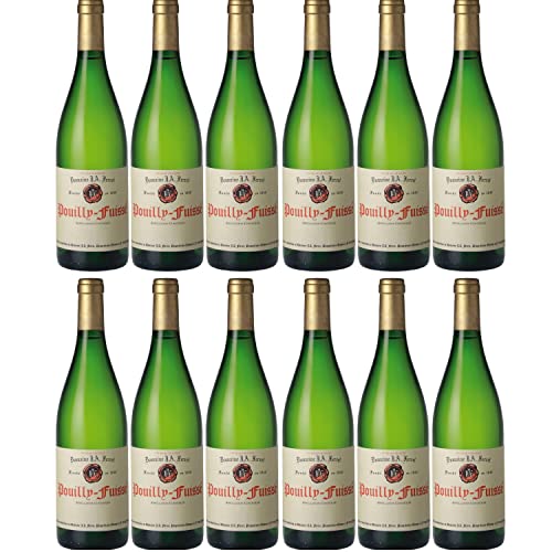 Domaine Ferret Pouilly-Fuissé Weißwein Wein trocken Frankreich I Visando Paket (12 Flaschen) von Domaine Ferret