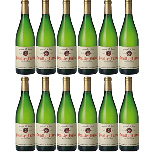 Domaine Ferret Pouilly-Fuissé Weißwein Wein trocken Frankreich I Visando Paket (12 Flaschen) von Domaine Ferret