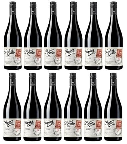 12x 0,75l - 2022er - Domaine Gayda - Flying Solo - Rouge - Pays d'Oc I.G.P. - Frankreich - Rotwein trocken 12x 0,75l - 2022er - Domaine Gayda - Flying Solo - Rouge - Pays d'Oc I.G.P. - Frankreich - Rotwein trocken von Domaine Gayda