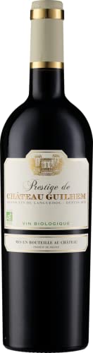 Prestige de Château Guilhem Rouge Malepère AOP 2022 BIO (FR-BIO-01) von Domaine Guilhem, trockener Rotwein aus Languedoc von Domaine Guilhem