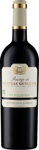 Prestige de Château Guilhem Rouge Malepère AOP 2020 BIO (FR-BIO-01) von Domaine Guilhem, trockener Rotwein aus Languedoc von Domaine Guilhem