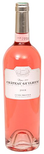 Prestige de Château de Guilhem Rosé Malepère AOP 2022 Bio (1x0,75l), trockener Rosé aus Languedoc-Malepère von Domaine Guilhem