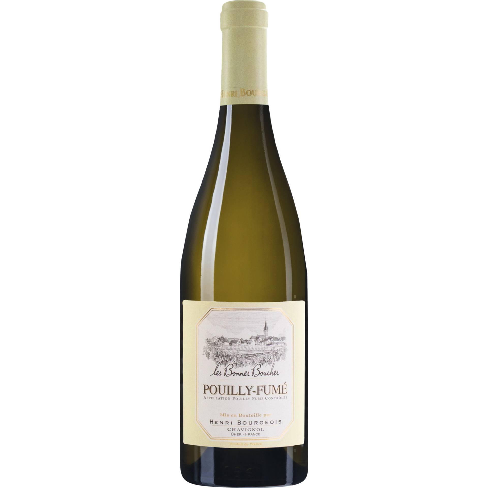 Les Bonnes Bouches Pouilly Fumé, Pouilly Fumé AOP, Loire, 2023, Weißwein Les Bonnes Bouches Pouilly Fumé, Pouilly Fumé AOP, Loire, 2023, Weißwein von Domaine Henri Bourgeois, 18300 Sancerre