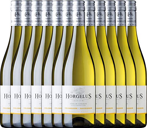 12er Paket - Horgelus Blanc - Domaine Horgelus mi | trockener Weißwein | französischer Sommerwein aus Sud Ouest | 12 x 0,75 Liter 12er Paket - Horgelus Blanc - Domaine Horgelus mi | trockener Weißwein | französischer Sommerwein aus Sud Ouest | 12 x 0,75 Liter von Domaine Horgelus