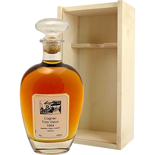 Cognac Jahrgang 1984 1984 Borderies AOC, Millésime Vegan Domaine Hermitage-Francois Giboin Frankreich 700ml-Fl von Domaine Hermitage-Francois Giboin