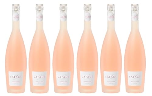 6x 0,75l - 2023er - Domaine Lafage - Miraflors - Rosé - Côtes Catalanes I.G.P. - Frankreich - Rosé-Wein trocken von Domaine Lafage