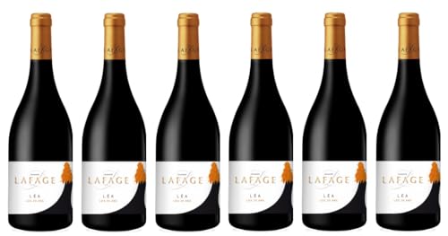 6x 0,75l - Domaine Lafage - Léa - Côtes du Roussillon A.O.P. - Frankreich - Rotwein trocken von Domaine Lafage
