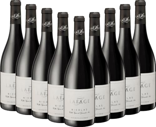 Nicolas Grenache Noir Vieilles Vignes Domaine Lafage Rotwein 9 x 0,75l VINELLO - 9 x Weinpaket inkl. kostenlosem VINELLO.weinausgießer von Domaine Lafage