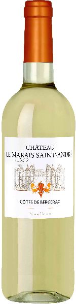 GRM Chateau le Marais Saint-Andre Cotes de Bergerac AC lieblich Jg. 2021 Cuvee aus Semillion, Sauvignon Blanc GRM Chateau le Marais Saint-Andre Cotes de Bergerac AC lieblich Jg. 2021 Cuvee aus Semillion, Sauvignon Blanc