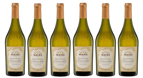 6x 0,75l - Domaine Maire & Fils - Grand Héritage - Tradition Blanc - Côtes du Jura A.O.P. - Frankreich - Weißwein trocken von Domaine Maire & Fils